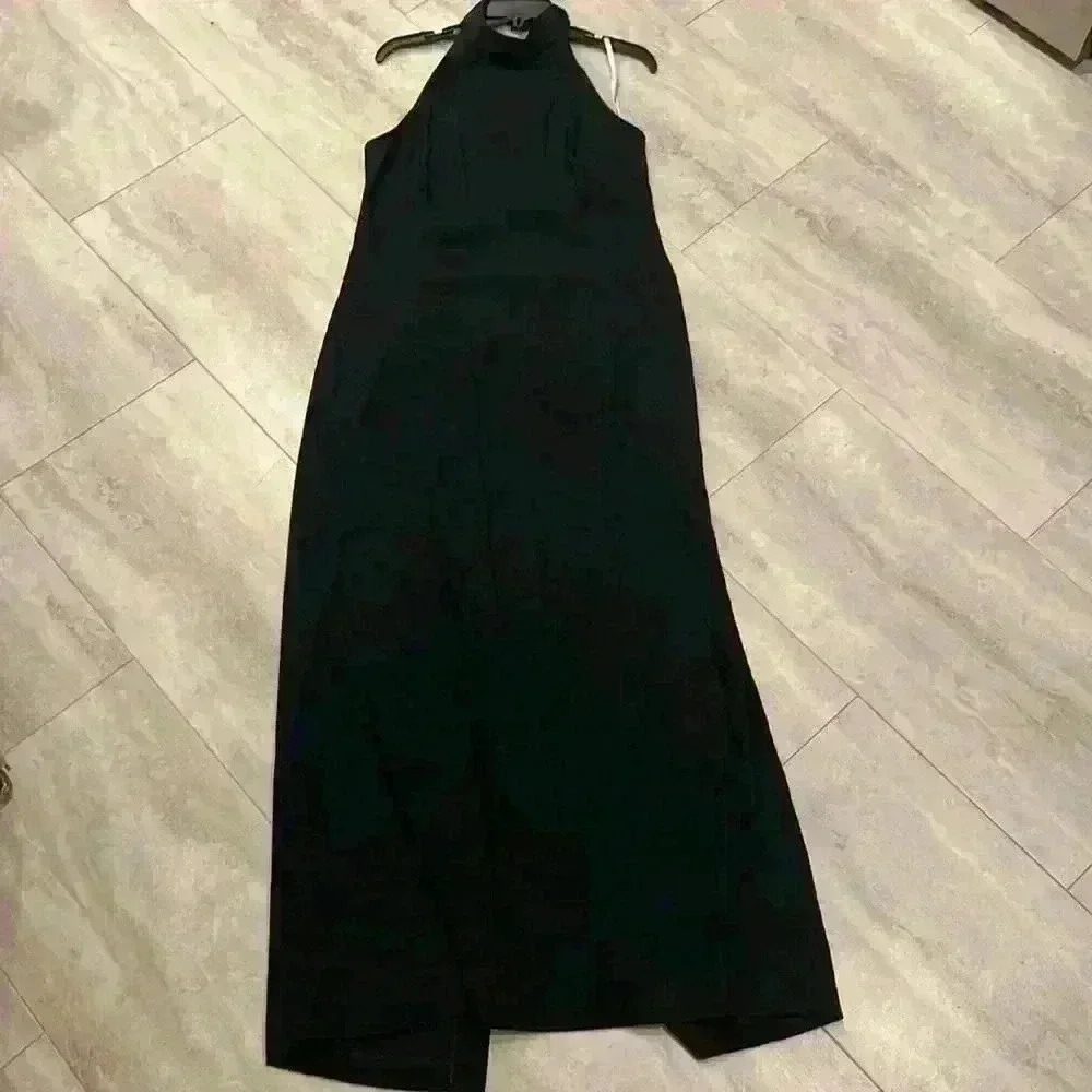 Country Road Australia Aragon Halter Dress- Black 14 NWT